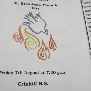 Confirmation 2020 – Crinkill N.S. Friday 7th August