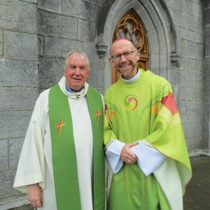 Pastoral visit of Bishop Fintan Monahan, October 16th – Honouring Ministry of Music, Presentation of St. Brendan’s medal to Gerry Dolan & Enda O’ Connor