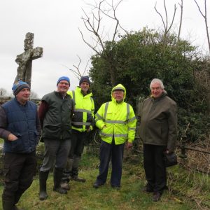 Spring Clean up at Lougheen Graveyard