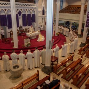 Chrism Mass – Cathedral Peter & Paul with Bishop Fintan Monahan Wednesday 5th April