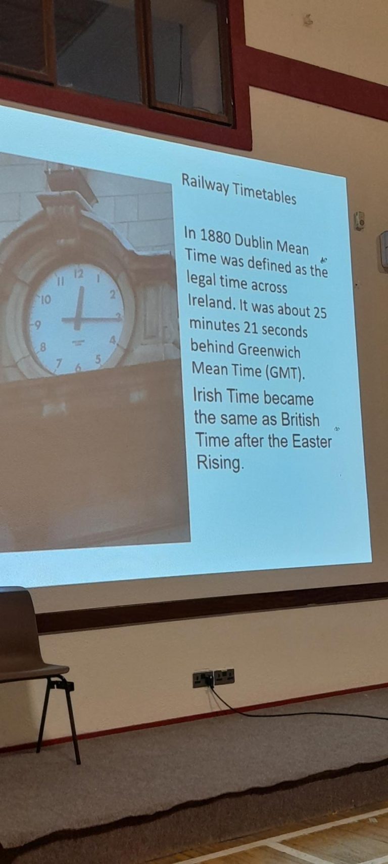 Putting the Tick-Tock back into the Community - Shinrone Heritage Group