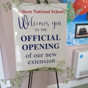 Opening of New Extension Killeen National School & School Mass Friday 10th November