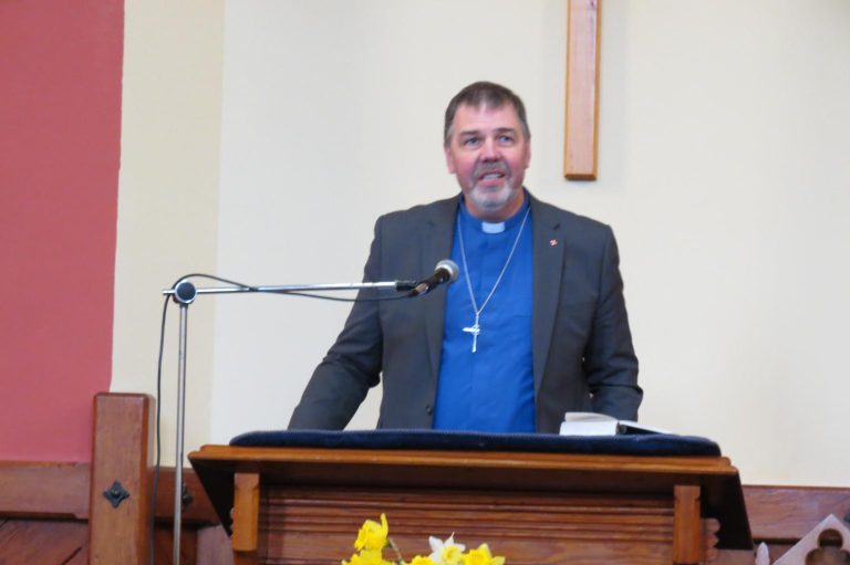 Visit of Rev. David Turtle President of the Methodist Church to Birr on Sunday February 25th for service with lunch,