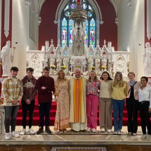 Easter Sunday Mass 10.30am involvement from the Brendan Cluster Youth Group