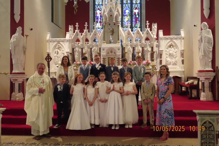 First Holy Communion Day Killeen N.S, Crinkill N.S. & the Parish Preparation Programme Saturday May 10th
