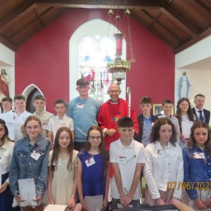 Confirmation Day Kinnitty Saturday June 7th led by Bishop Fintan Monahan