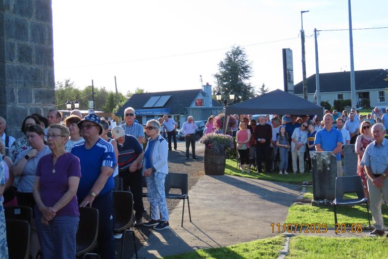 Annual Carrig Graveyard Mass and social gathering in the hall Friday July 11th.  Our thanks to the Church & Graveyard Committee who keep the grounds in such an immaculate way.