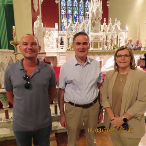 Heritage Week August 18th.  The stain glass windows of St. Brendan’s.  Guided talk by local historian Brian Kennedy