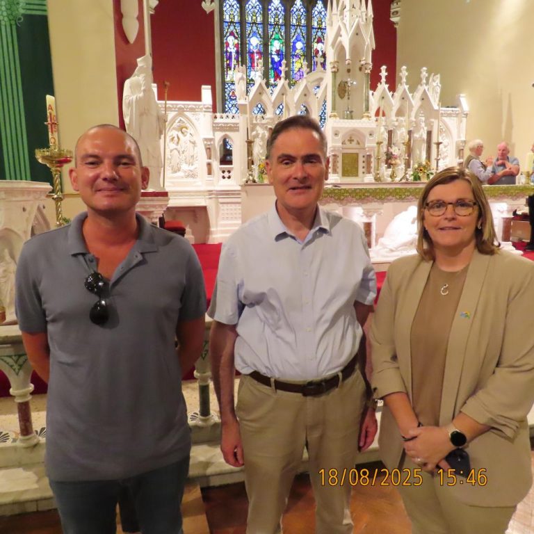 Heritage Week August 18th.  The stain glass windows of St. Brendan's.  Guided talk by local historian Brian Kennedy