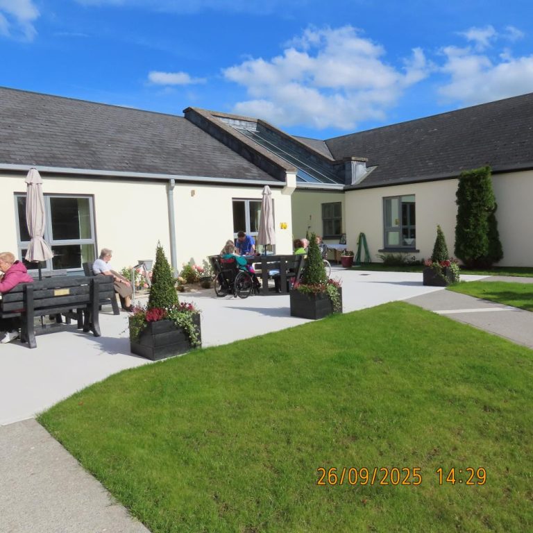 Blessing of New Garden at the Laurel Suite, Birr Community Nursing Unit.