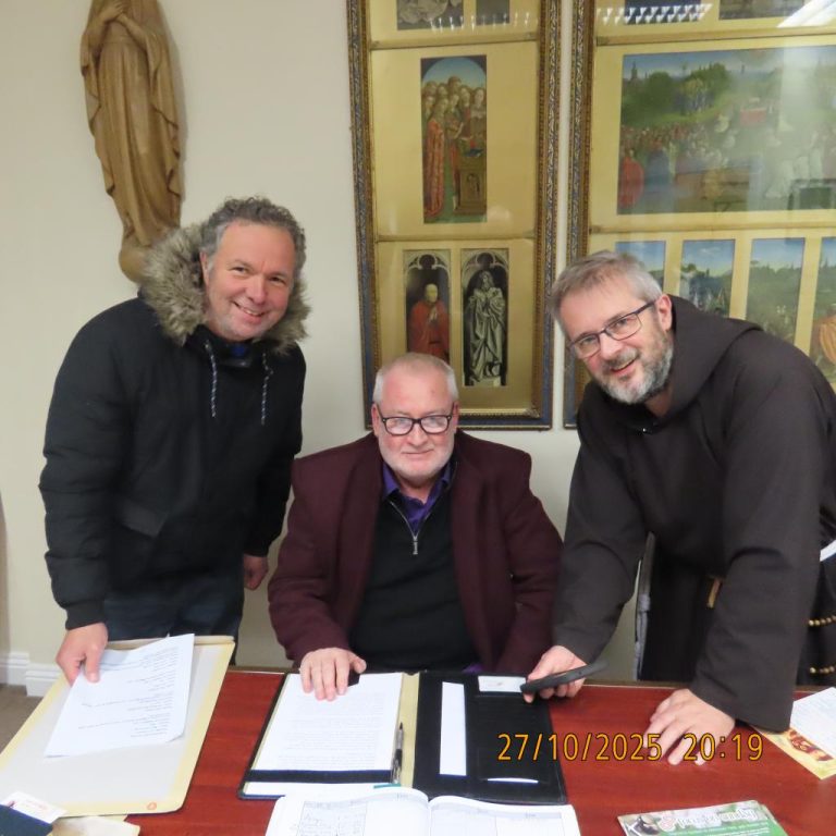 Novena Monday October 27th Dr. Frank Murphy, Chaplain Milford Hospice & Fr. Bryan Shortall, Dublin