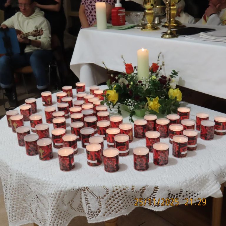 Birr Community Nursing Unit Remembrance Mass Tuesday November 25th.