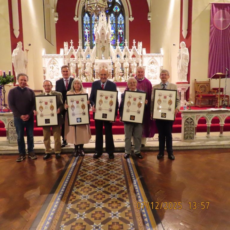 Presentation of St. Brendan’s Medal Sunday December 7th 2025.