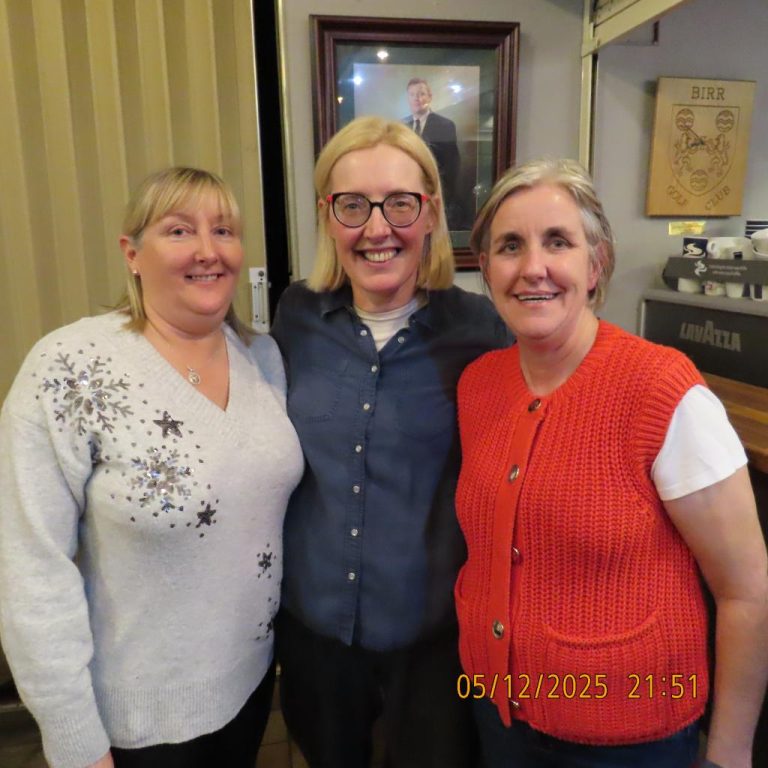 Birr Community Nursing Unit outing at Birr Golf Club Friday December 5th.