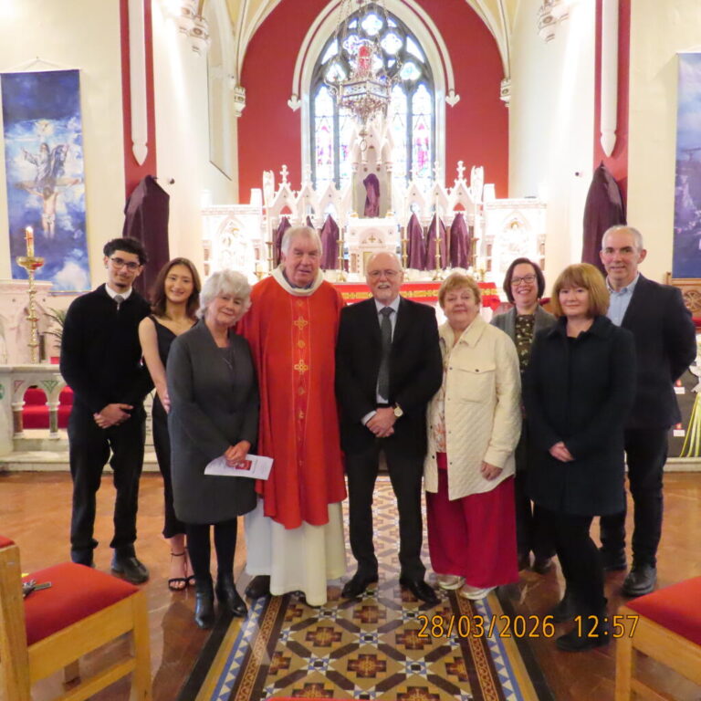 Ceremony of Welcome of Murray Petrie into the Catholic Community