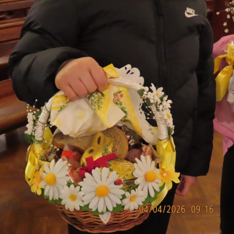 Blessing of Easter Food Holy Saturday