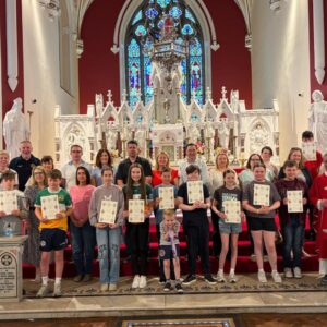 Congratulations to all the Confirmation students who celebrated a commitment ceremony on Sunday May 24th 2026 to abstain from all Alcohol, Illegal Substances and Vaping.