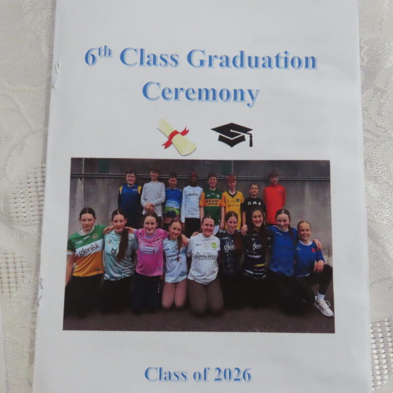 Killeen N.S. Sixth Class Graduation Wednesday June 24th 2026