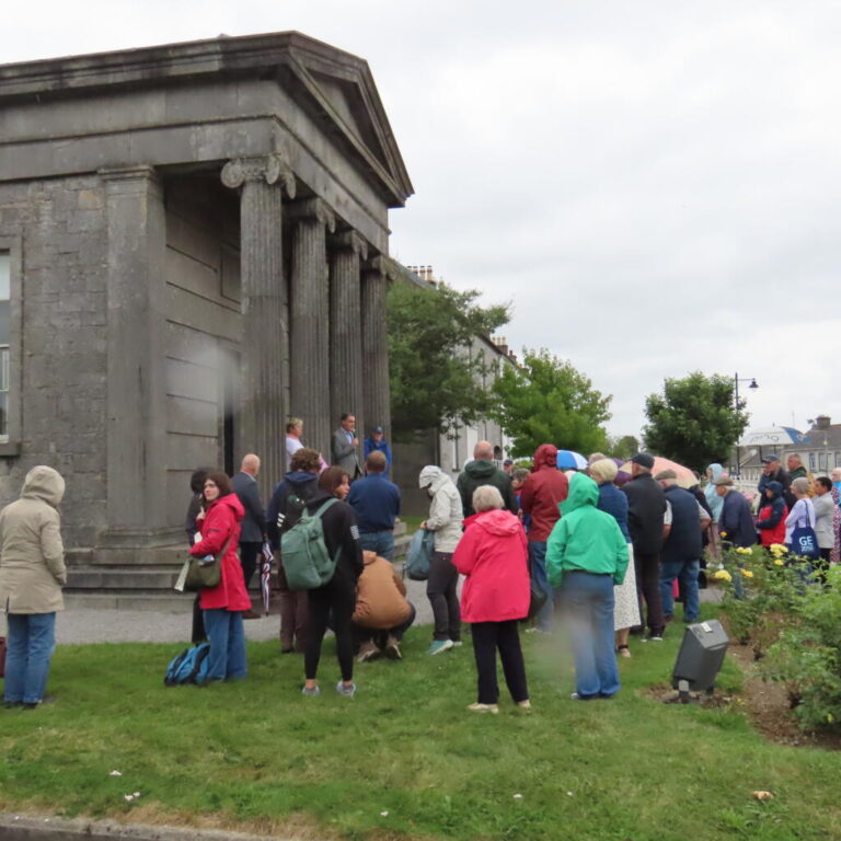 Heritage Week Talk with Brian Kennedy August 18th,  John's Place and statue of the 3rd Earl of Rosse.