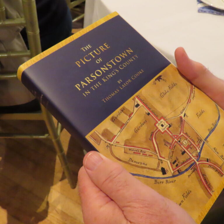 Birr Historical Society's official launch of the 200th Anniversary reprint of Thomas Lalor Cooke's book  